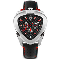 Tonino Lamborghini T20CH-A Spyder 12 H Men's Silver Chronograph Watch