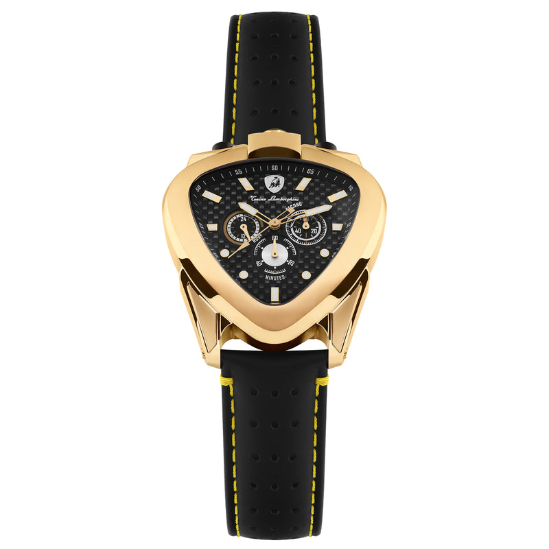 Tonino Lamborghini T20CH-B Spyder 12 H Men's Gold Chronograph Watch