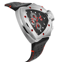 Tonino Lamborghini T20SH-A Spyder Horizontal Men's Silver Chronograph Watch