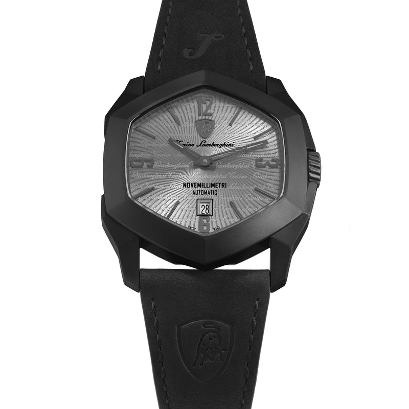 Tonino Lamborghini TLF-T08-1 Novemillimetri Men's Black Automatic Watch