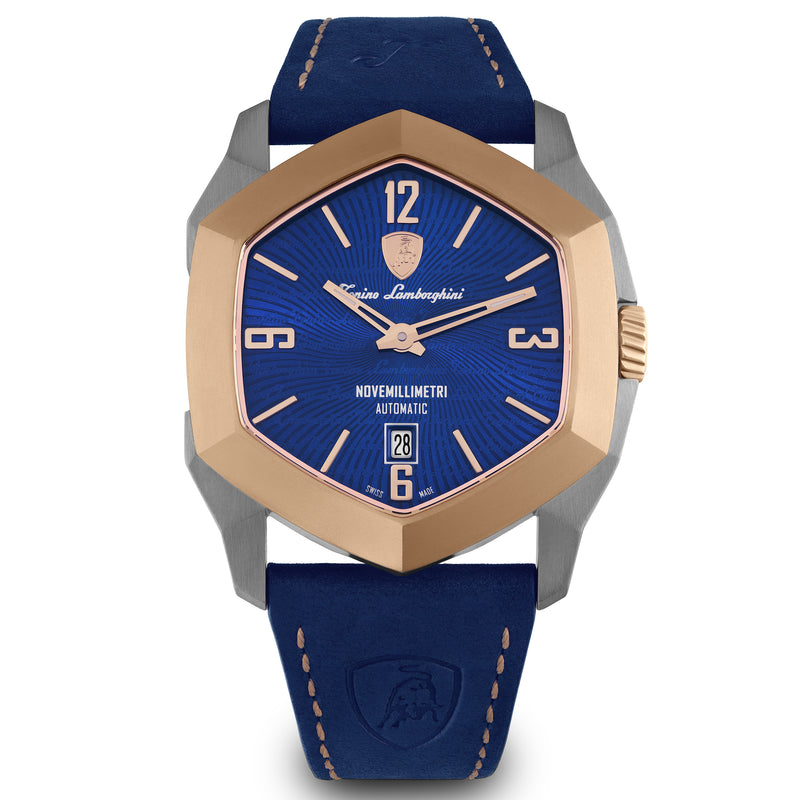 Tonino Lamborghini TLF-T08-3 Novemillimetri Men's Blue Automatic Watch