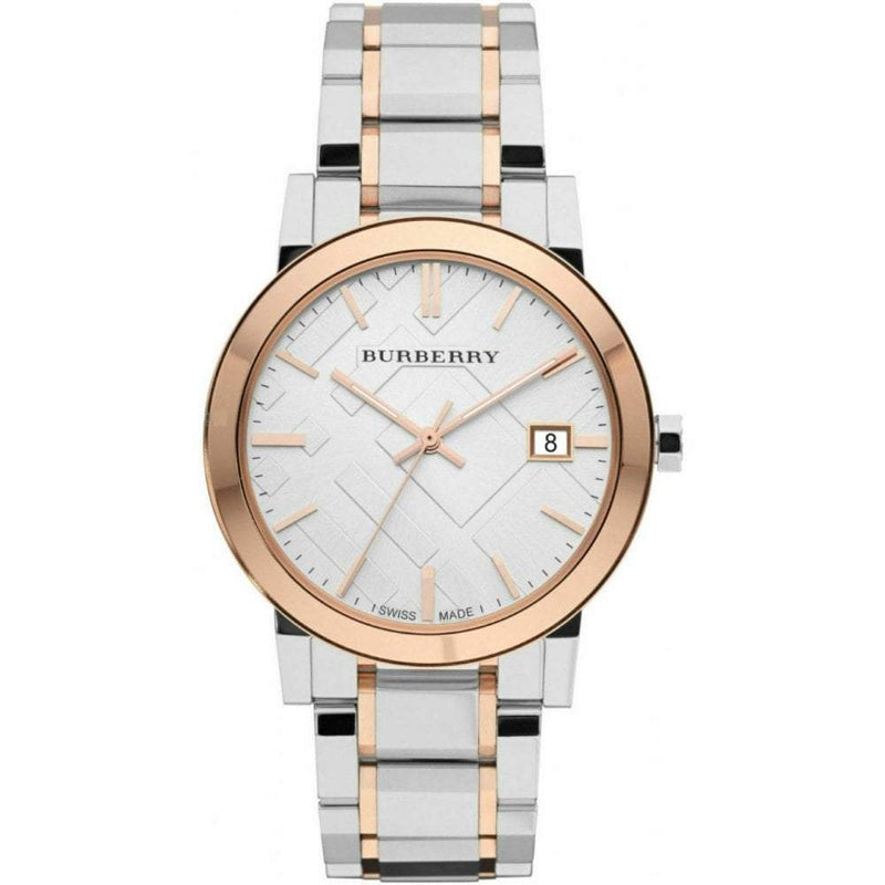 Analogue Watch - Burberry BU9006 Ladies The City Two Tone Watch