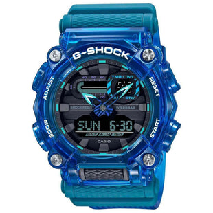 Analogue Watch - Casio G-Shock Men's Blue Watch GA-900SKL-2AER