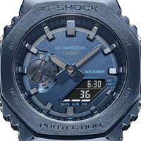 Analogue Watch - Casio G-Shock Men's Blue Watch GM-2100N-2AER