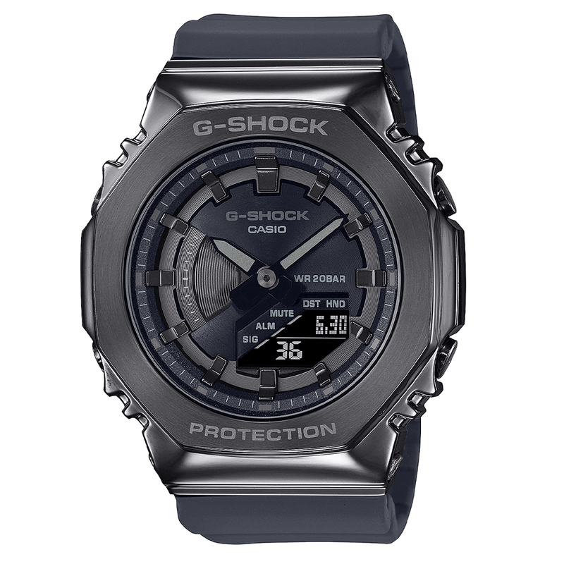 Analogue Watch - Casio G-Shock Men's Grey Watch GM-S2100B-8AER