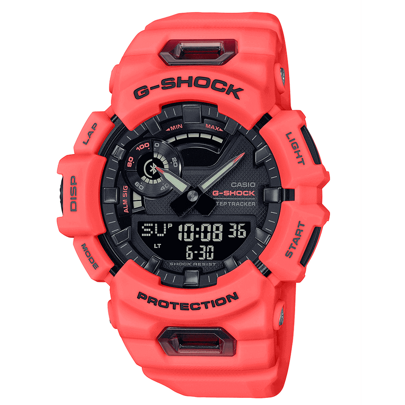 Analogue Watch - Casio G-Shock Men's Pink Watch GBA-900-4AER