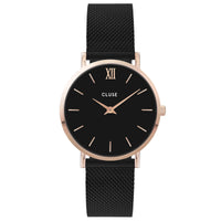 Analogue Watch - Cluse Black Minuit Watch CW0101203024