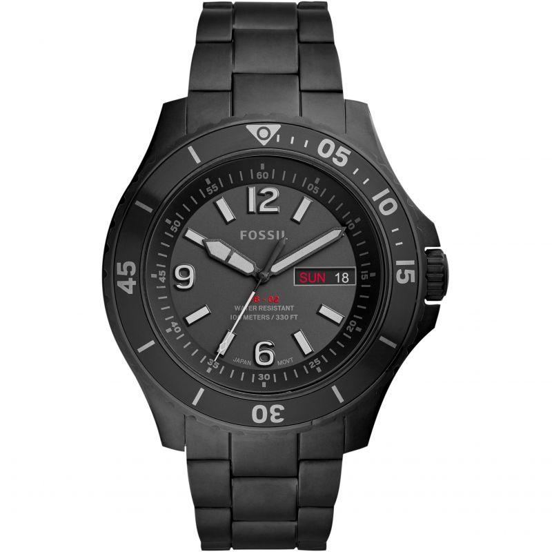 Analogue Watch - Fossil FS5688 Men's Black FB02 Watch