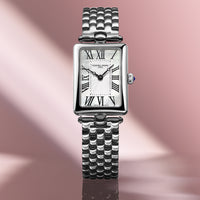 Analogue Watch - Frederique Constant Ladies Fc Art Deco Silver Watch FC-200MPW2AC6B