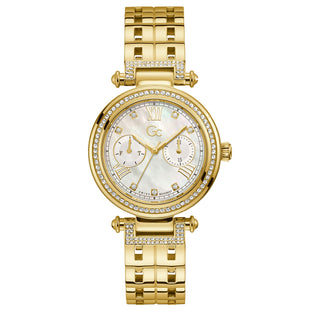 Analogue Watch - GC PrimeChic Ladies Gold Watch Y78002L1MF