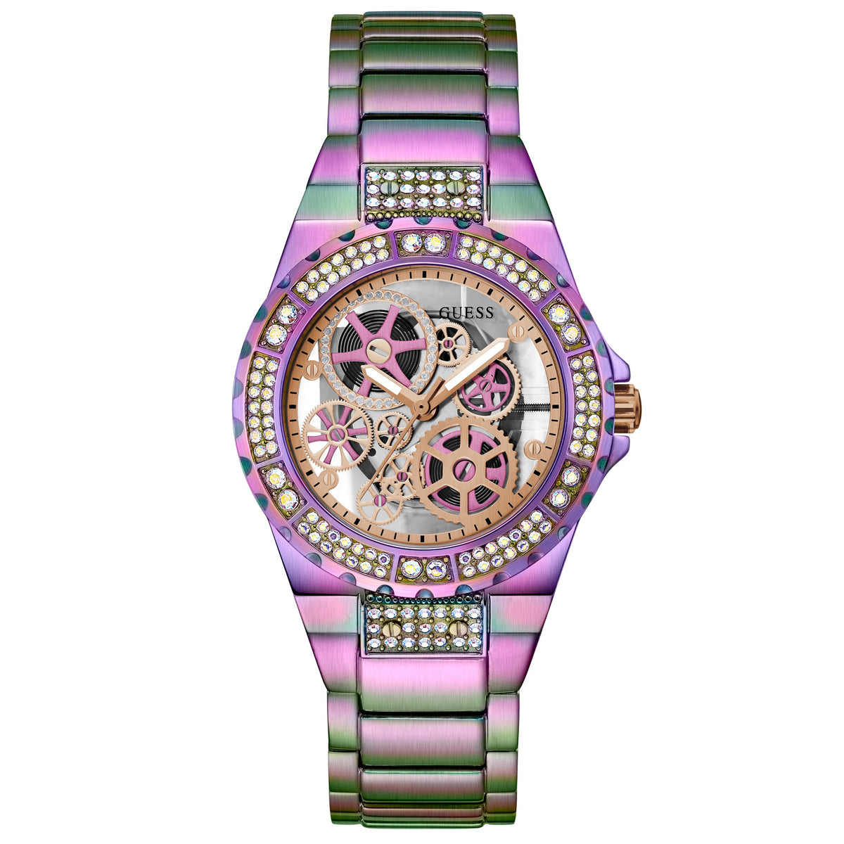 Guess GW0302L3 Ladies Reveal Iridescent Watch from WatchPilot™