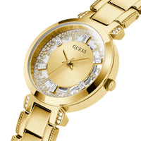 Analogue Watch - Guess GW0470L2 Ladies Crystal Clear Gold Watch