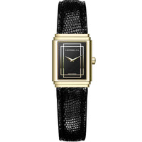 Analogue Watch - Herbelin Art Deco Ladies Black Watch 17577P04N