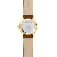 Analogue Watch - Herbelin Sonates Ladies Brown Watch 16845/P28GO