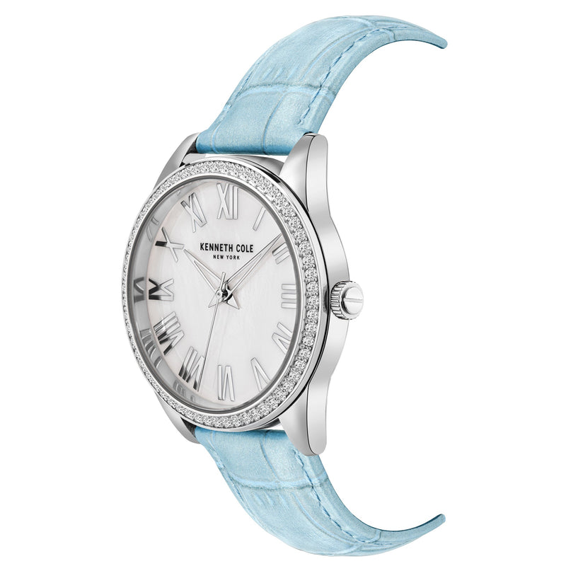 Analogue Watch - Kenneth Cole Ladies Blue Watch KC50941002