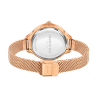 Analogue Watch - Kenneth Cole Ladies Rose Gold Watch KC50939002