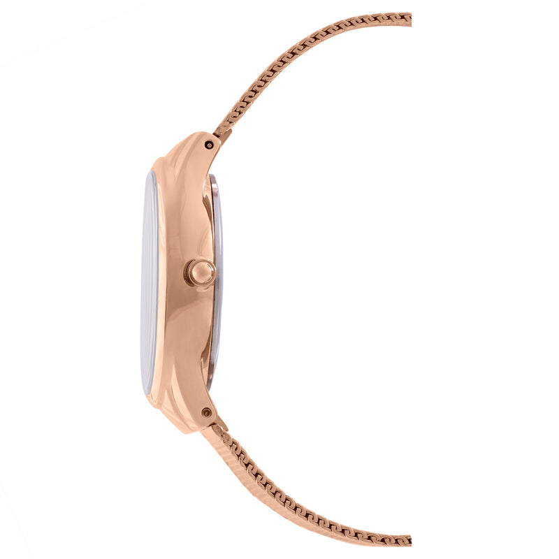 Analogue Watch - Kenneth Cole Ladies Rose Gold Watch KC50962001