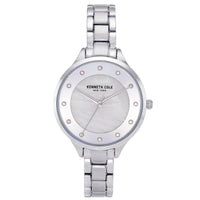 Analogue Watch - Kenneth Cole Ladies Silver Watch KC50940001