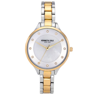 Analogue Watch - Kenneth Cole Ladies Two-Tone Watch KC50940004