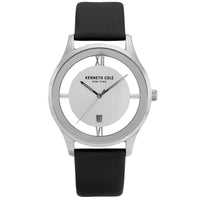 Analogue Watch - Kenneth Cole Men's Black Watch KC50979012