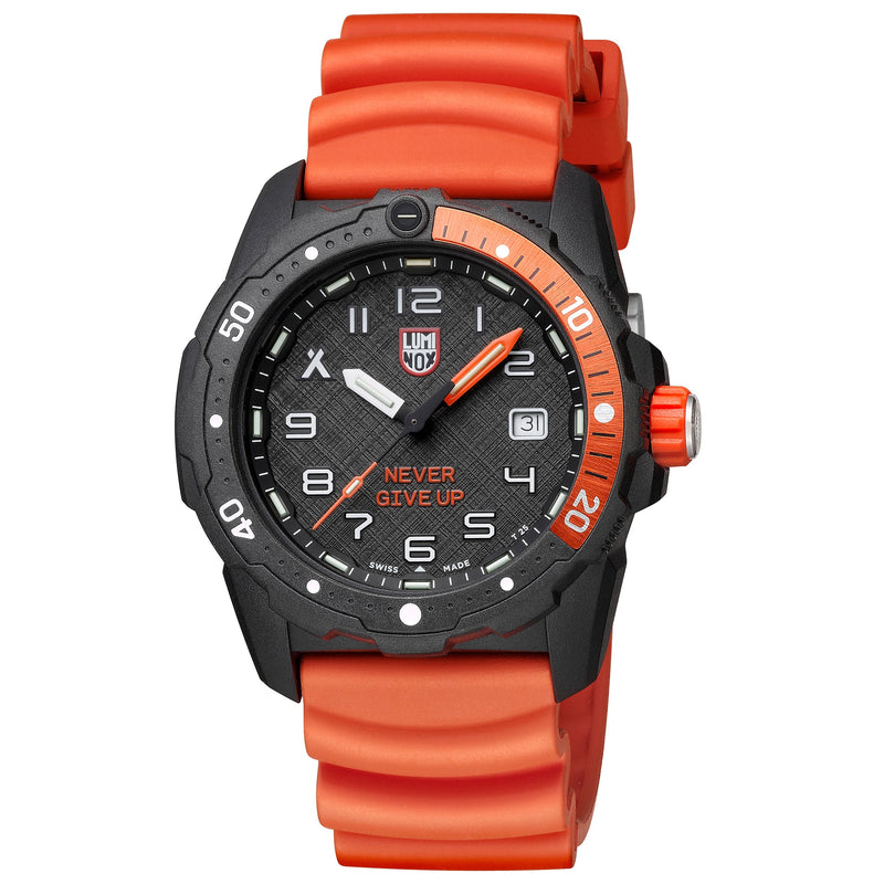 Luminox hot sale watch orange