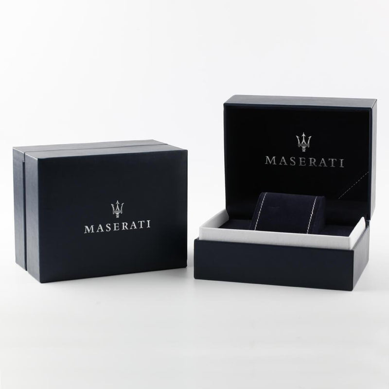 Analogue Watch - Maserati Attrazione Men's Black Watch R8851151004