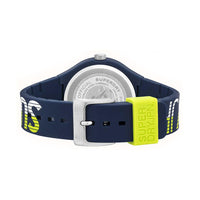 Analogue Watch - Men’s Urban XL Racing Navy-Blue Rubber Strap Superdry Watch SYG269UN