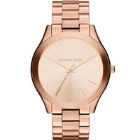 Analogue Watch - Michael Kors MK3197 Ladies Slim Runway Rose Gold Watch