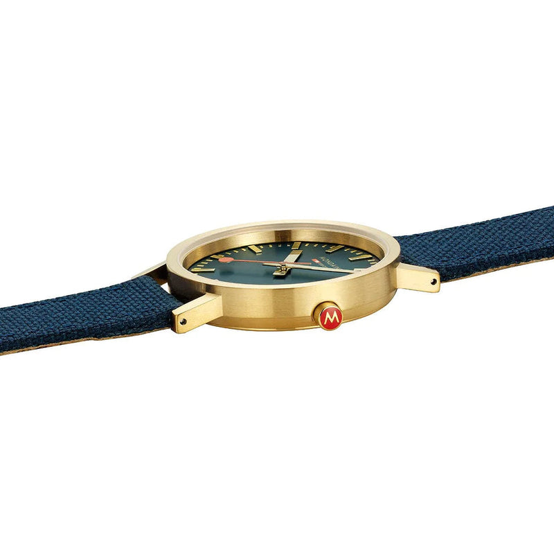 Analogue Watch - Mondaine Classic Unisex Blue Watch A660.30314.40SBQ