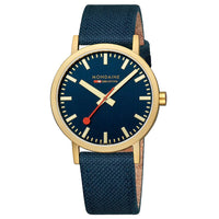 Analogue Watch - Mondaine Classic Unisex Blue Watch A660.30360.40SBQ