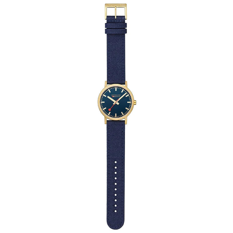 Analogue Watch - Mondaine Classic Unisex Blue Watch A660.30360.40SBQ