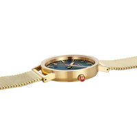 Analogue Watch - Mondaine Classic Unisex Gold Watch A660.30314.40SBM