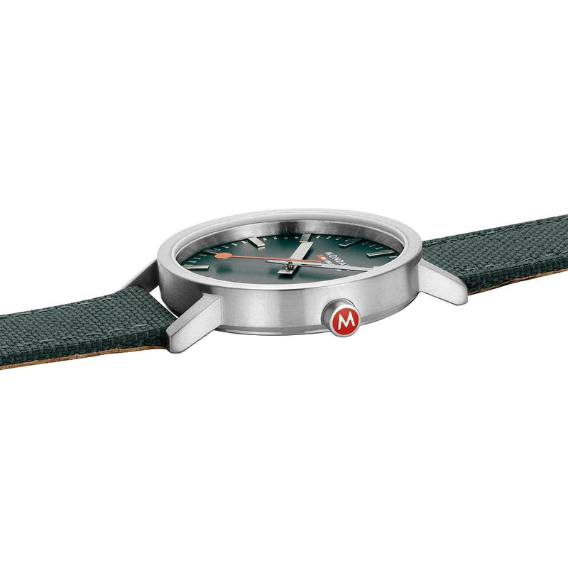 Analogue Watch - Mondaine Classic Unisex Green Watch A660.30314.60SBF