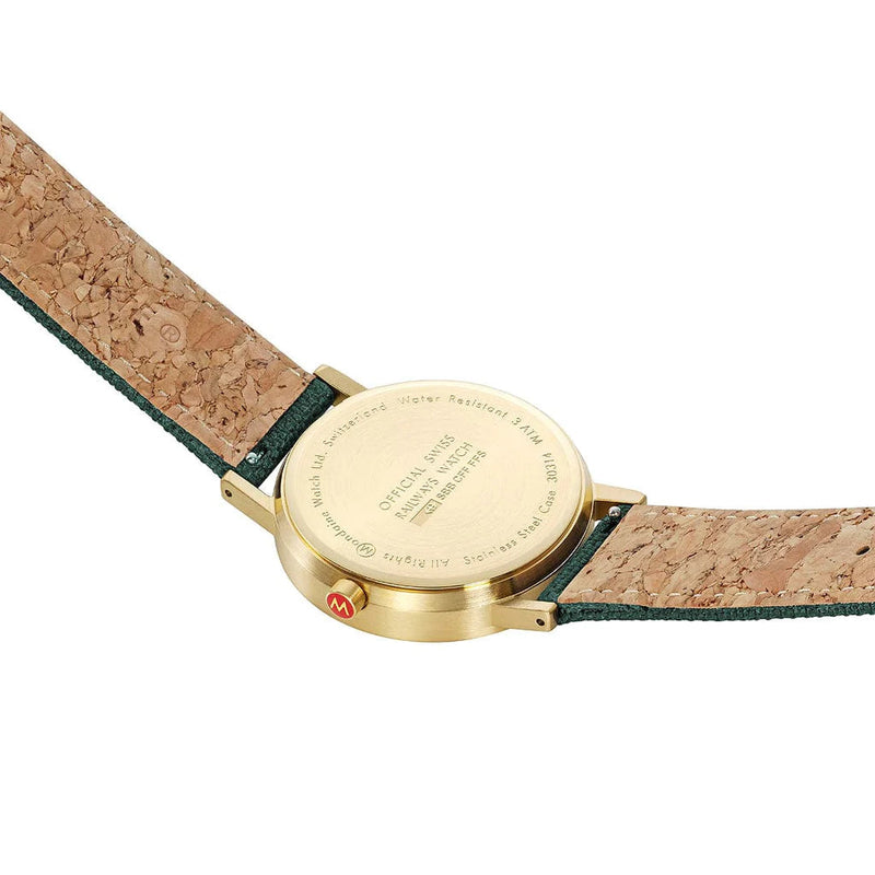 Analogue Watch - Mondaine Classic Unisex Green Watch A660.30314.60SBS