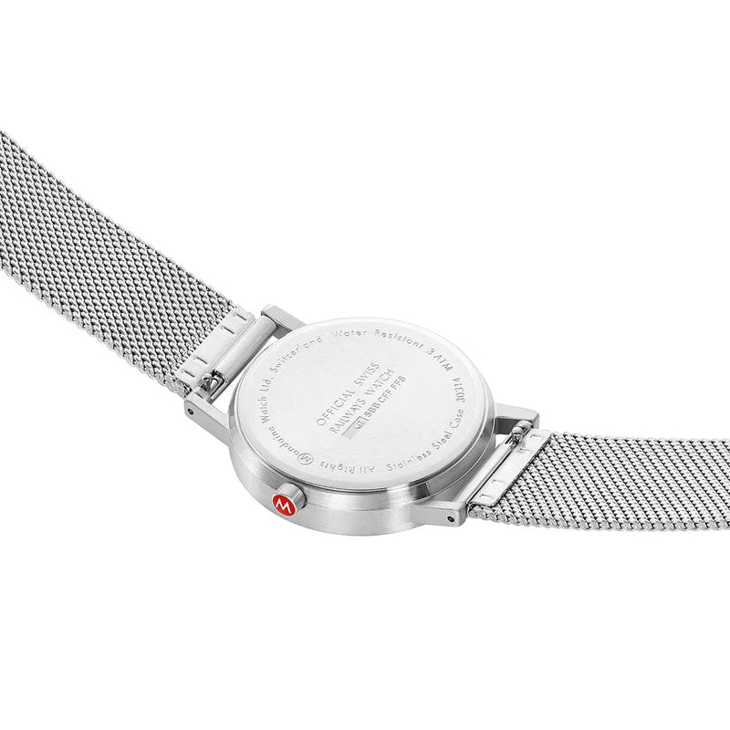 Analogue Watch - Mondaine Classic Unisex Silver Watch A660.30314.60SBJ