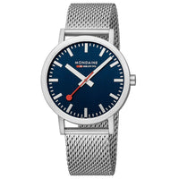 Analogue Watch - Mondaine Classic Unisex Silver Watch A660.30360.40SBJ