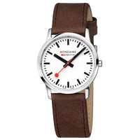 Analogue Watch - Mondaine Simply Elegant Ladies Brown Watch A400.30351.12SBG