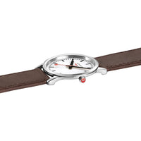 Analogue Watch - Mondaine Simply Elegant Ladies Brown Watch A400.30351.12SBG