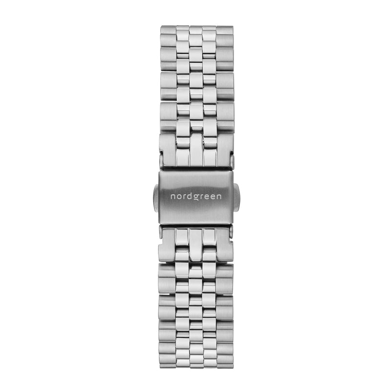 Analogue Watch - Nordgreen Infinity Two-Tone Stainless Steel 32mm Silver Case Watch