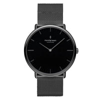 Analogue Watch - Nordgreen Native Gun Metal Mesh 40mm Gun Metal Case Watch