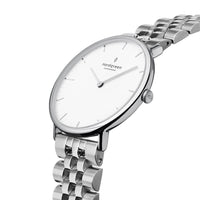 Analogue Watch - Nordgreen Native Silver Stainless Stee 40mm Silver Case Watch