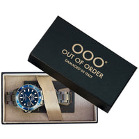 Analogue Watch - Out Of Order Men's Blue Casanova Watch OOO.001.18-BL.CR