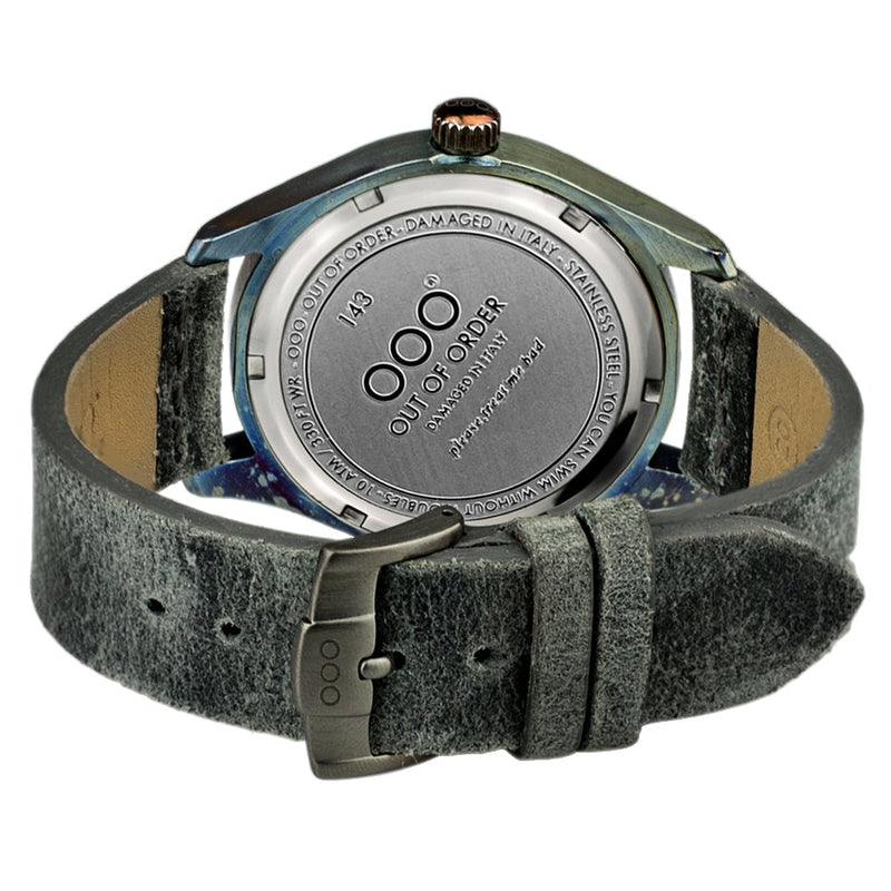 Analogue Watch - Out Of Order Men's Grey 143 Watch OOO.001-17.NE