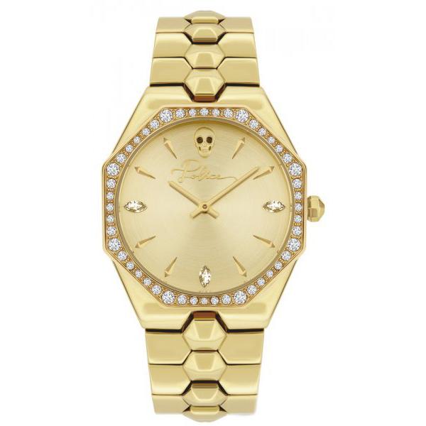 Analogue Watch - Police Gold Montaria Watch 16038BSG/22M