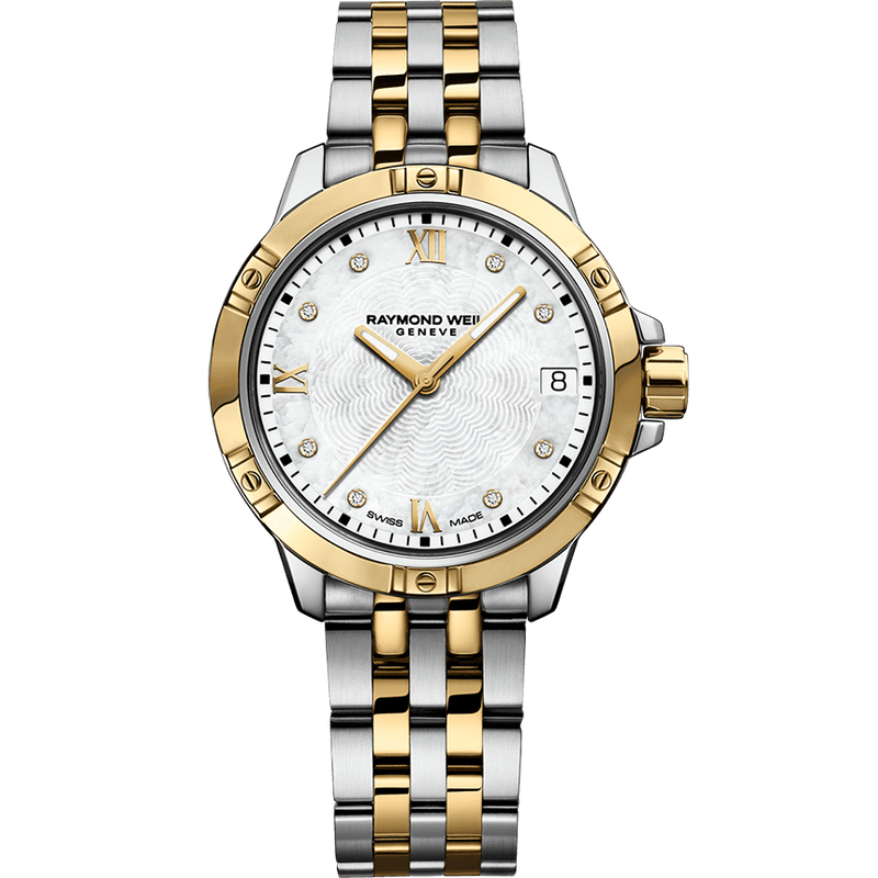 Analogue Watch - Raymond Weil Tango Ladies Two-Tone Watch 5960-STP-00995