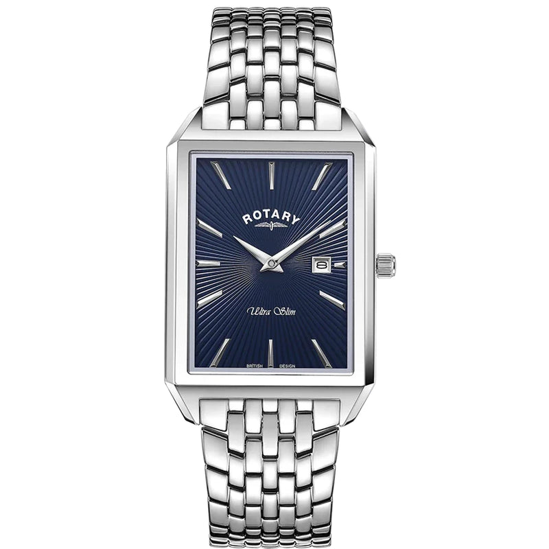 Mens silver 2024 rotary watch