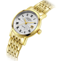 Analogue Watch - Rotary Windsor Ladies Gold Watch LB05423/01