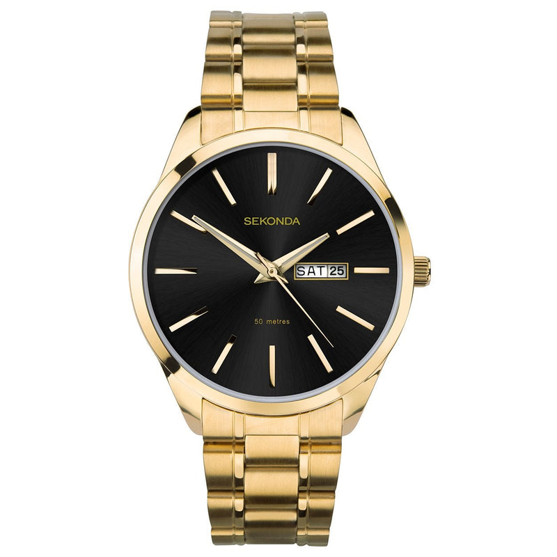 Analogue Watch - Sekonda 1644 Men's Gold Watch