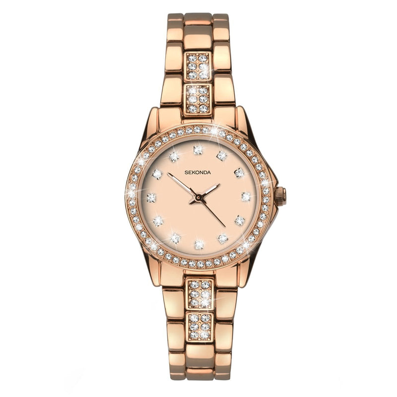 Analogue Watch - Sekonda 2034 Ladies Rose Gold Watch
