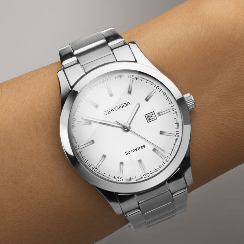 Sekonda white outlet watch